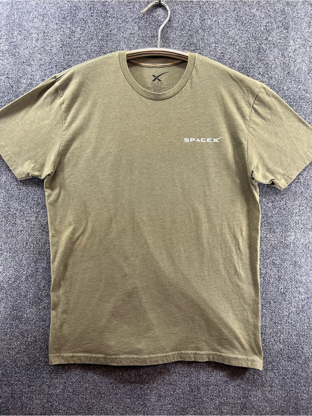 RARE Vintage SpaceX Falcon 1 2008 First Orbital Launch Rocket T-Shirt Sz Large